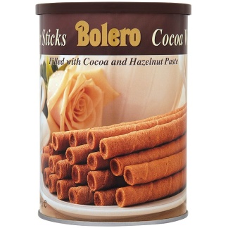 bolero wafer sticks can
