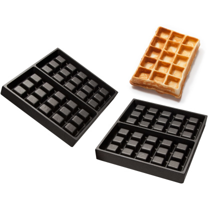 Brussels Waffle Baking Plates for SWiNG Baking System