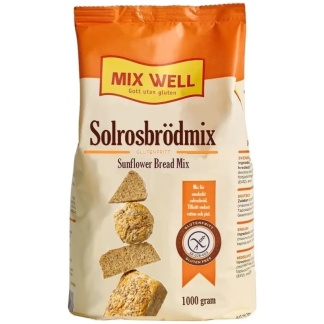 Mixwell 209 Glutenfri Solros brödsmix 1kg