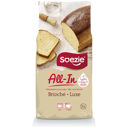 soezie Brioche bröd all-in brödmix 2.5kg