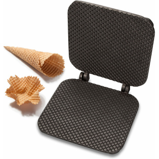 Ice Cream Waffle Interchangeable Plates for Thermocook